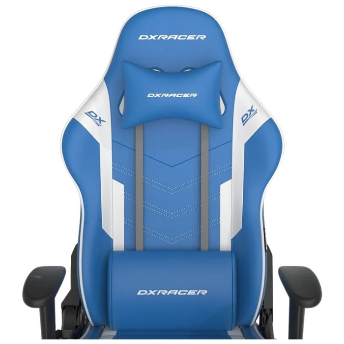 Игровое кресло DXRacer Prince GC/LPF132LTCLTA/BW , белый, голубой