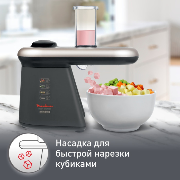 Moulinex Fresh Express Cube & Stick DJ905832 черный
