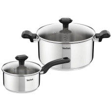 Tefal набор посуды C973S474 сталь 2 в 1