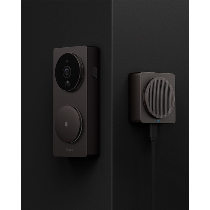 Aqara звонок Умный дверной звонок AQARA Video Doorbell G4 черный