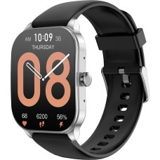 Amazfit Pop 3S серебристый-черный