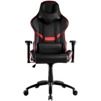 Игровое кресло 2E 2E-GC-HIB-BKRD, черный, красный