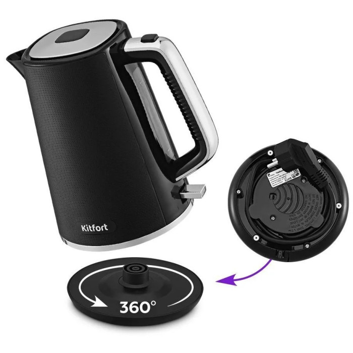 Электрочайник Kitfort КТ-6713 черный