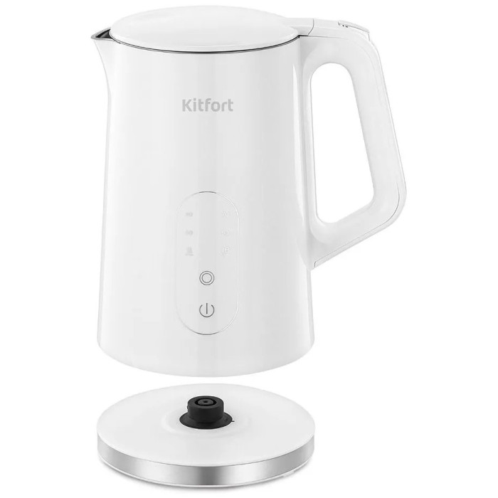 Электрочайник Kitfort КТ-6702 белый