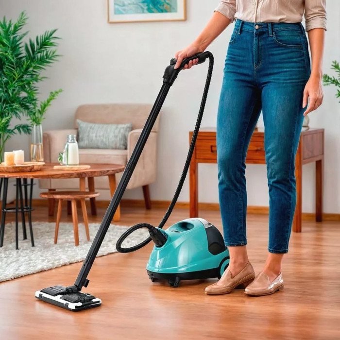 Пароочиститель Kitfort КТ-9187 голубой