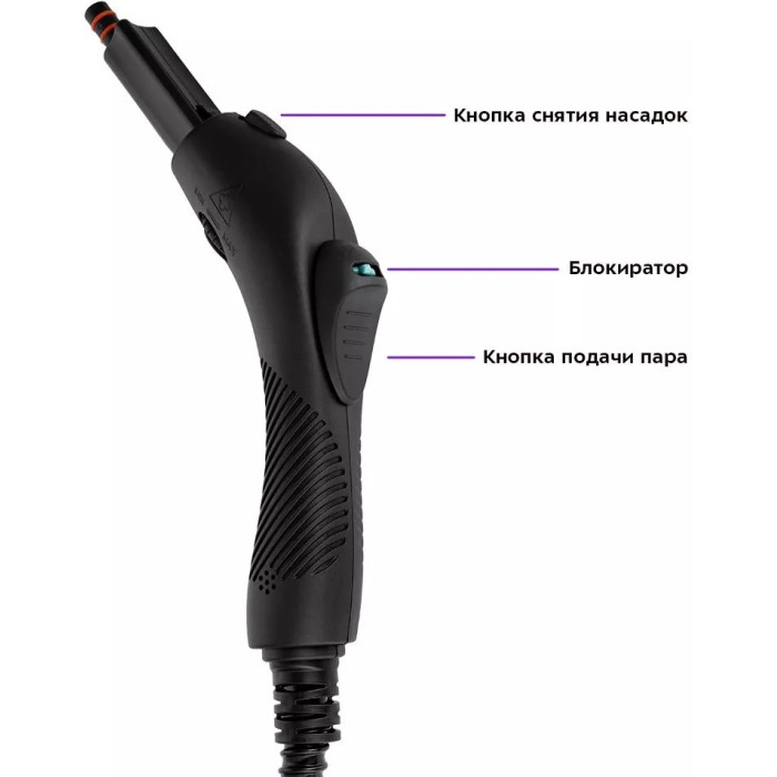 Пароочиститель Kitfort КТ-9187 голубой