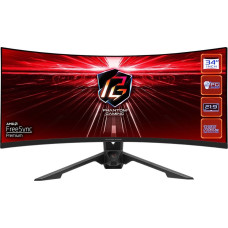 ASRock PG34WQ15R3A черный