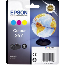 Epson C13T26704010 Tri-colour Ink for WorkForce WF-100W голубой (cyan)
