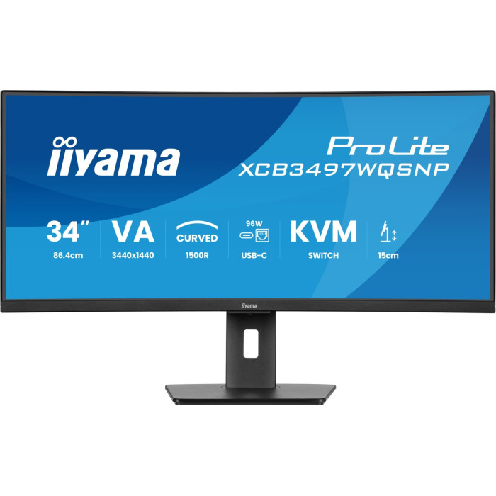 34" Iiyama XCB3497WQSNP-B1 черный