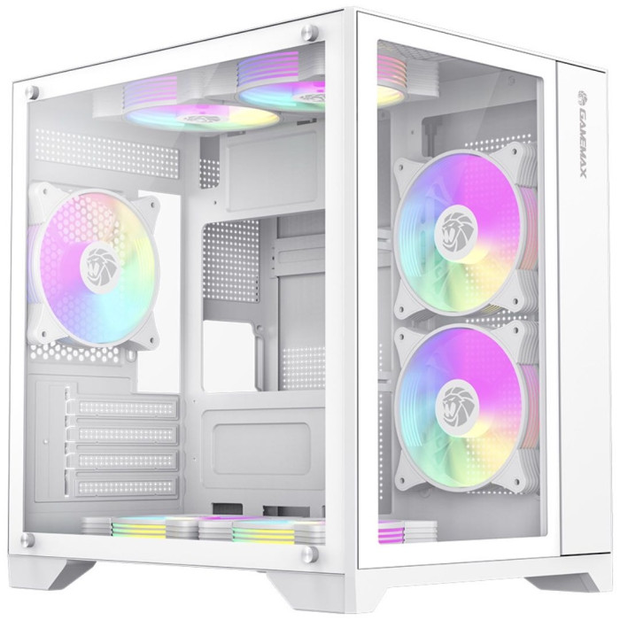 Game Max Gamemax Infinity Mini 7 ARGB Fans + Controller White без Б/П белый
