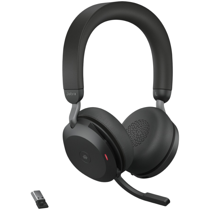 Наушники Jabra EVOLVE2 75 Link390a MS Stereo черный