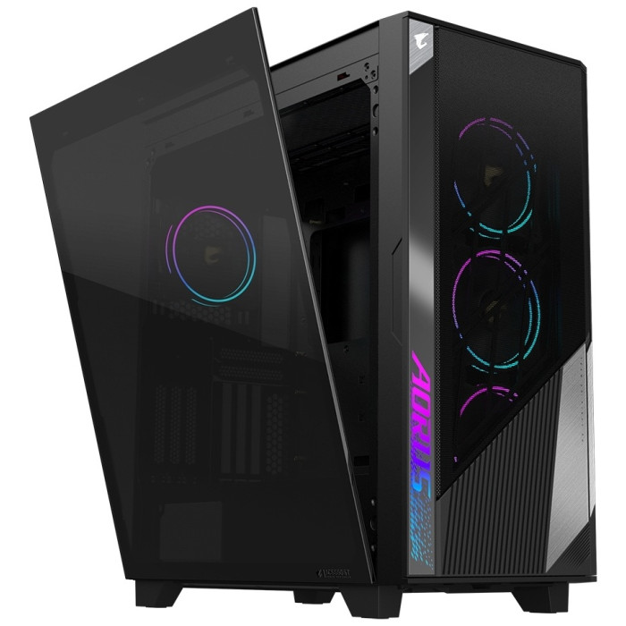 GIGABYTE AORUS C500 GLASS черный