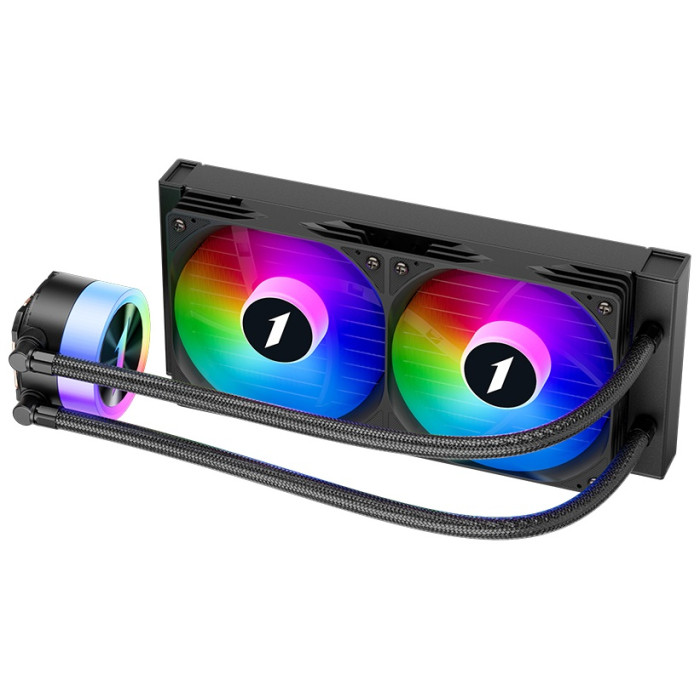 Кулер 1STPLAYER TS1-240-BK черный