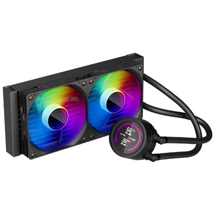 Кулер 1STPLAYER TS4-240-BK черный