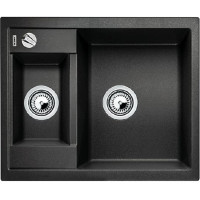 Кухонная мойка Blanco Metra 6 62х50х19 см, искусственный камень, тон антрацит