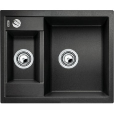 Кухонная мойка Blanco Metra 6 62х50х19 см, искусственный камень, тон антрацит