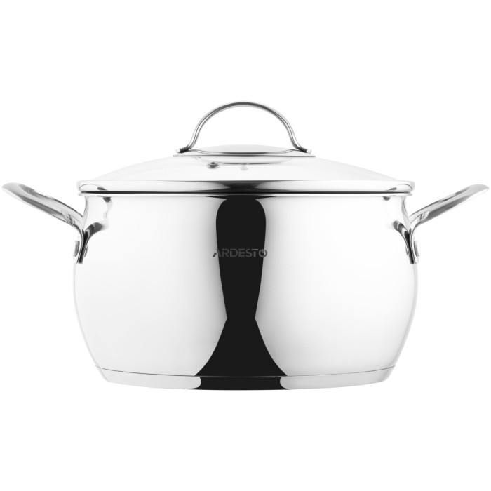 Кастрюля 5 л, Ardesto AR4350GB нержавеющая сталь