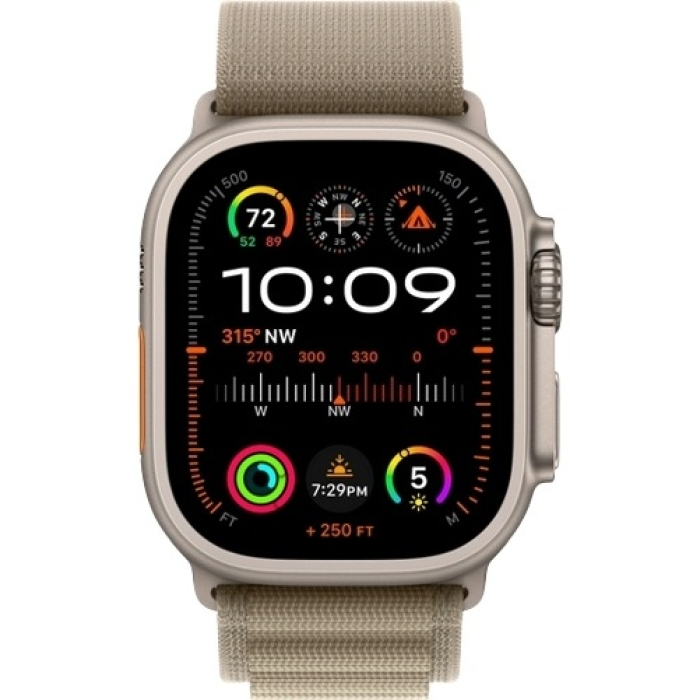 Apple Watch Ultra Series 2 GPS + Cellular Alpine Loop S 49 мм серебристый-бежевый