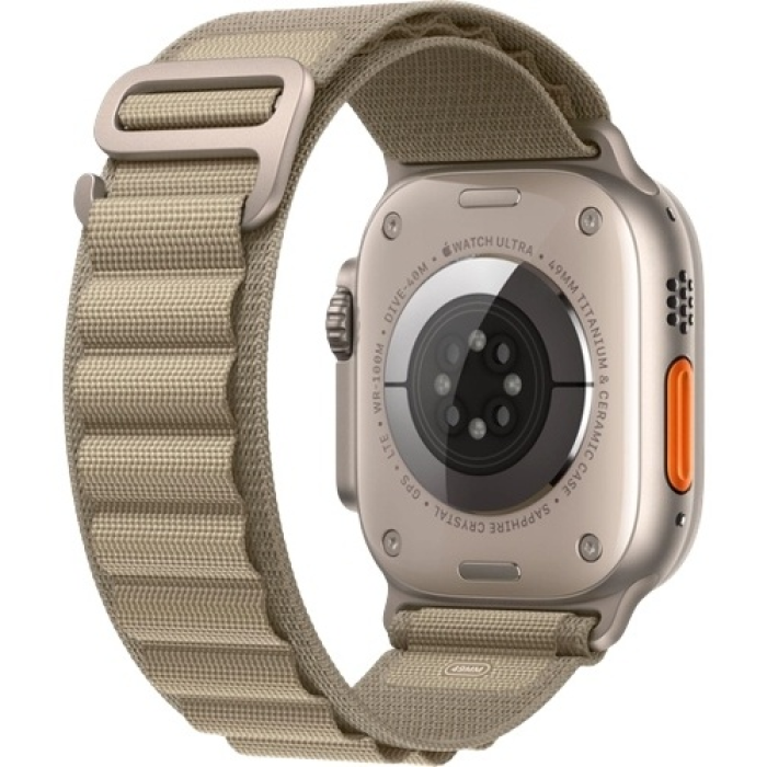 Apple Watch Ultra Series 2 GPS + Cellular Alpine Loop S 49 мм серебристый-бежевый