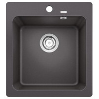Blanco Naya 45 темная скала врезная 46.5х51х20 см, искусственный камень