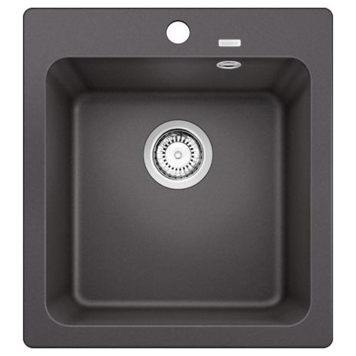 Blanco Naya 45 темная скала врезная 46.5х51х20 см, искусственный камень