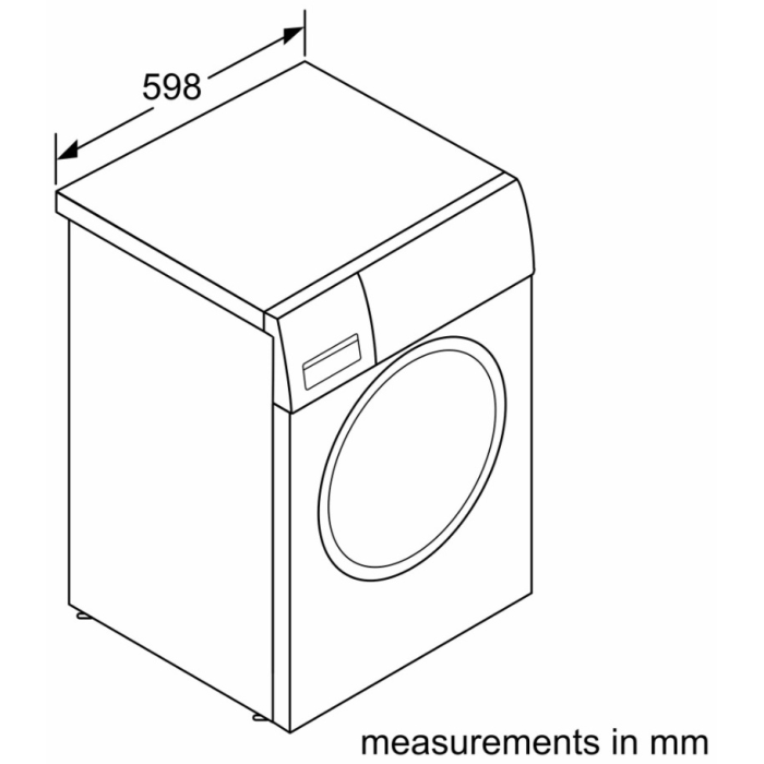 Bosch WAN2420XME серебристый