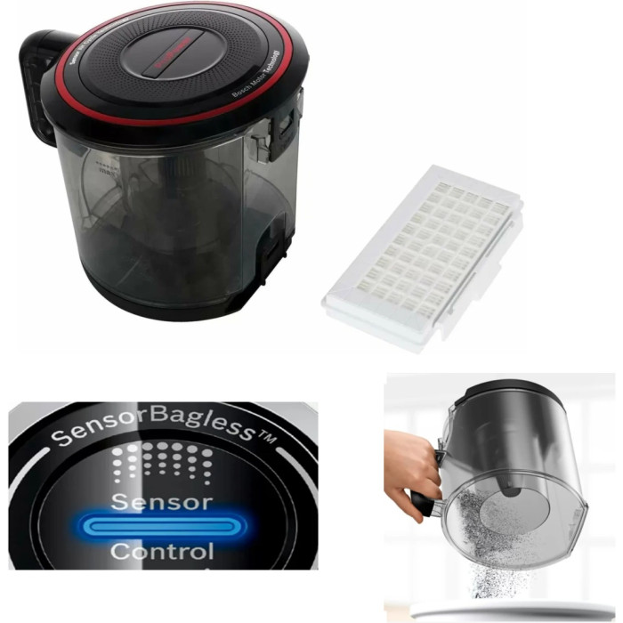 Bosch BGS41POW1 черный