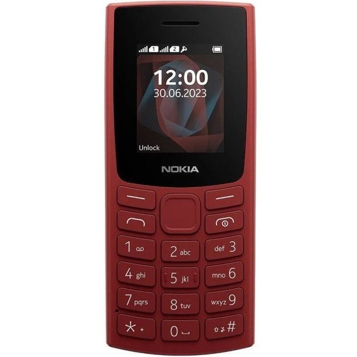 Nokia 105 2023 DS красный
