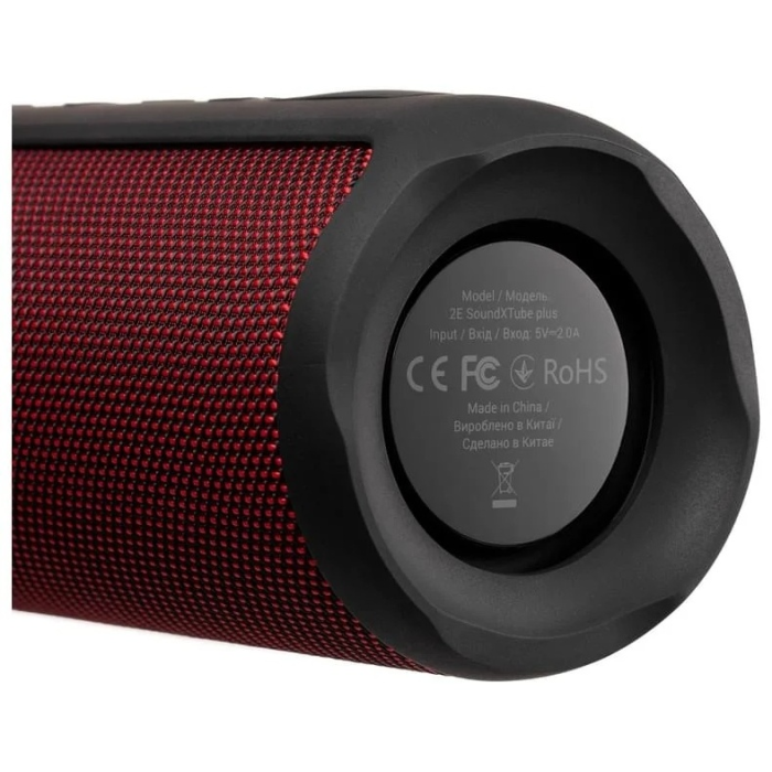 Портативная колонка 2E SoundXTube Plus красный