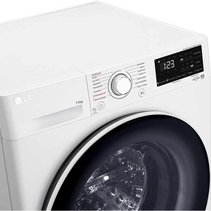 LG F4V3ES6W белый