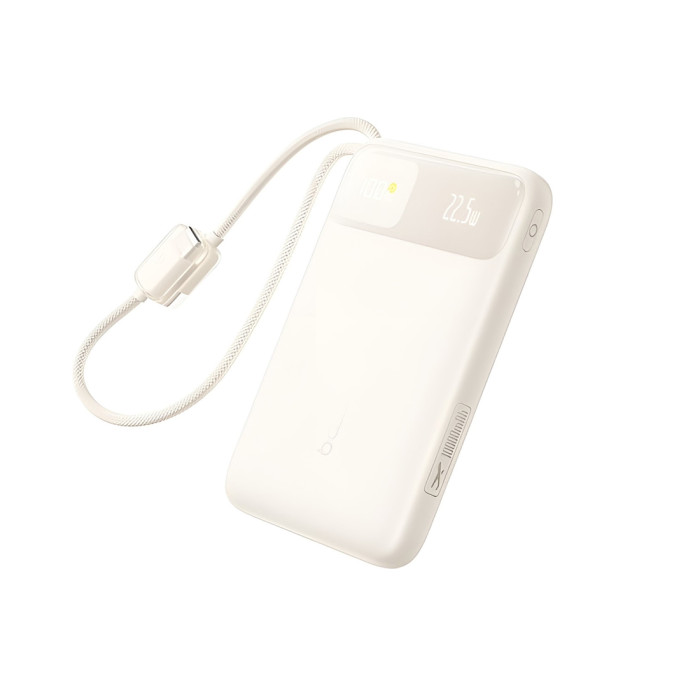 Портативный внешний аккумулятор Baseus EnerFill FC11 20000mAh 22.5W Beige (E0027S05)<br>84233