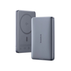 Портативный внешний аккумулятор Baseus PicoGo AM41 Ultra-Slim 10000mAh 27W Grey (E0027200)<br>84282