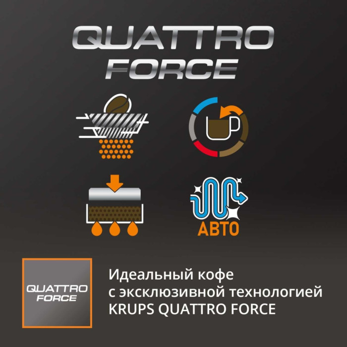 Кофемашина Krups Espresseria EA82F010 черный