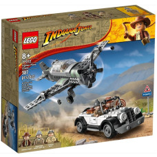 Конструктор LEGO Indiana Jones Преследование истребителя, деталей 387 шт