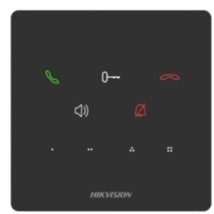 Hikvision аудиодомофон DS-KH6000-E1 черный