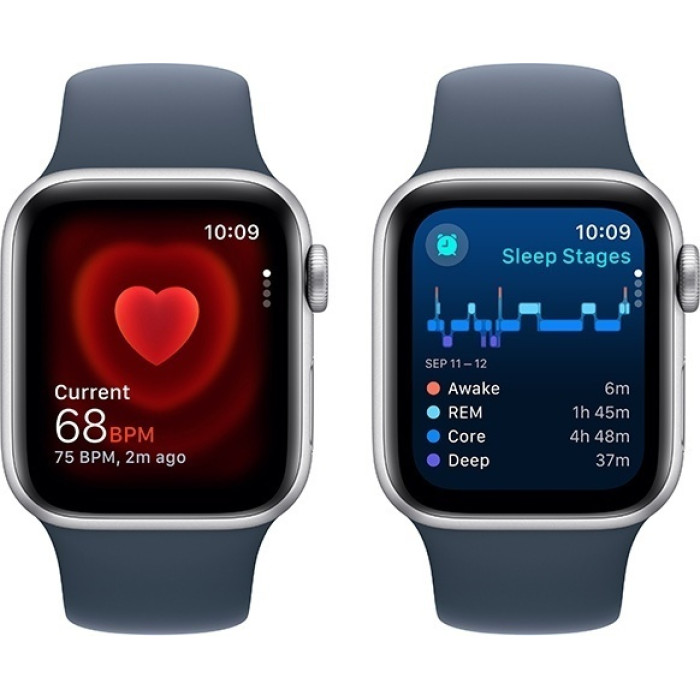 Apple Watch SE 2 Gen (2023) GPS M/L 40 мм серебристый-синий