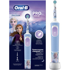 Oral-B ультразвуковая Vitality Pro Kids детская Холодное Сердце щетина экстра-мягкая
