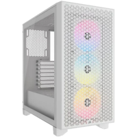 Corsair 3000D Tempered Glass White белый
