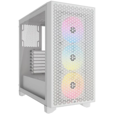 Corsair 3000D Tempered Glass White белый