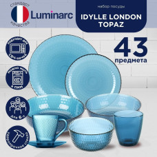 Сервиз чайно-столовый Luminarc ИДИЛЛИЯ Лондон Топаз 43 в 1