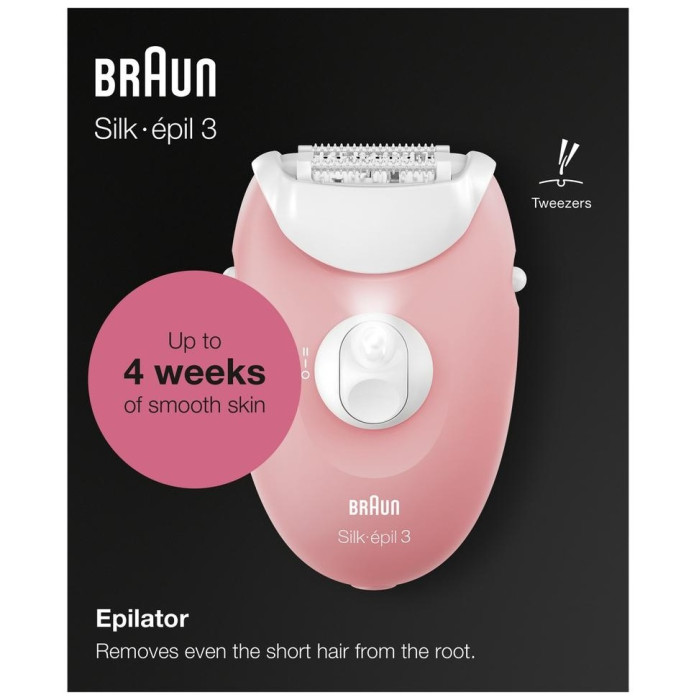 Braun эпилятор Silk-epil 3-176 3 SE