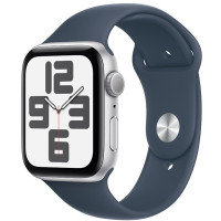 Apple Watch SE 2 Gen (2023) GPS S/M 44 мм серебристый-синий