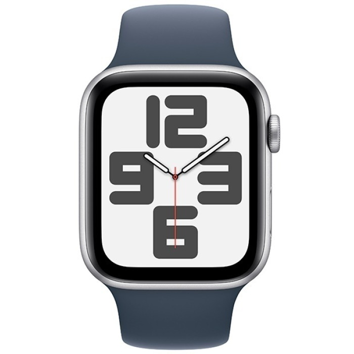 Apple Watch SE 2 Gen (2023) GPS S/M 44 мм серебристый-синий