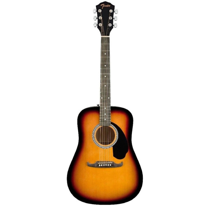 Гитара акустическая Fender FA-125 DREADNOUGHT Sunburst коричневый