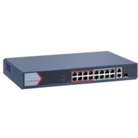 Коммутатор Hikvision DS-3E1318P-EI/M PoE