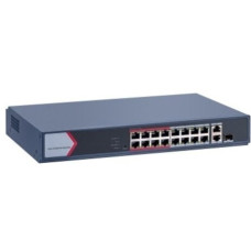 Коммутатор Hikvision DS-3E1318P-EI/M PoE