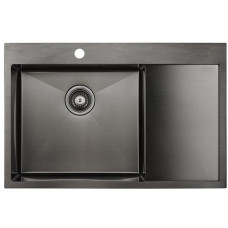 Paulmark Atlan L PM 217851-GML накладная 51х78х20 см, нержавеющая сталь