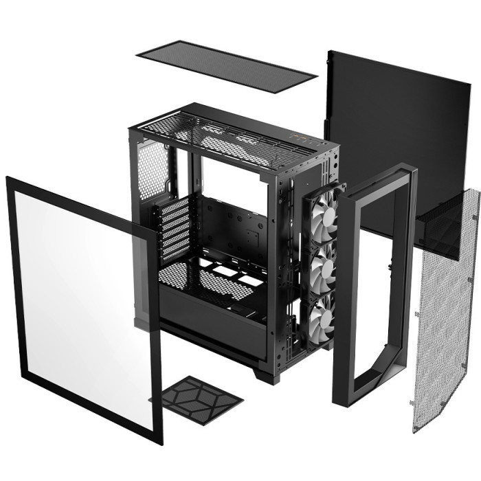 PCcooler C3 D510 ARGB BK черный