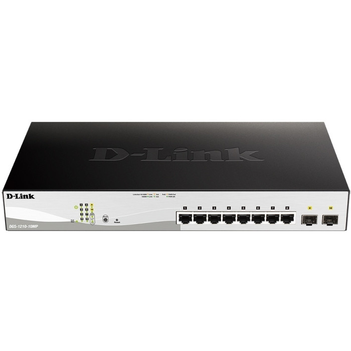 Коммутатор D-link DGS-1210-10MP/F3A