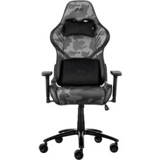 Игровое кресло 2E 2E-GC-HIB-BK, черный, хаки